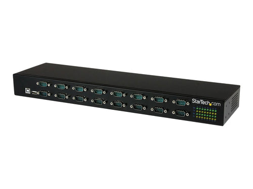 StarTech USB-zu-Seriell Adapter – 16 Ports, Rackmontage