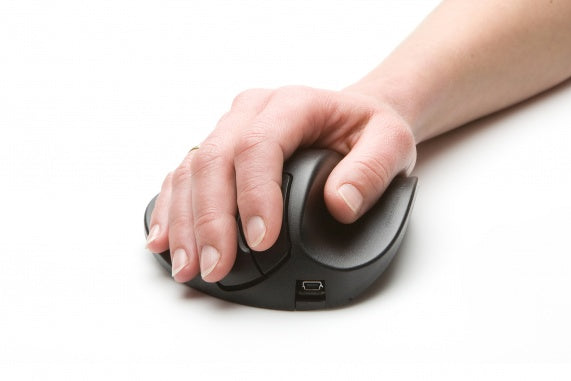 BakkerElkhuizen HandShoeMouse – Ergonomische kabellose Maus für Rechtshänder