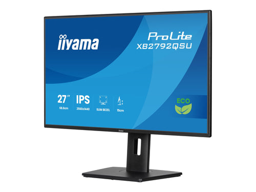 Iiyama 27" LED-Monitor – QHD-Auflösung, IPS-Display