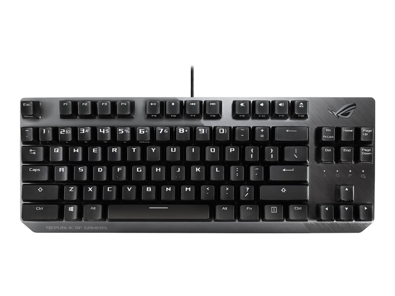 ASUS ROG Strix Scope TKL Tastatur – RGB, mechanische Tasten