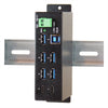 Exsys USB 3.0 Hub – 7 Anschlüsse, Überspannungsschutz