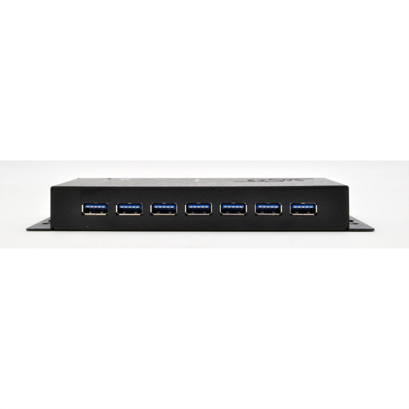 Exsys 7-Port USB-Hub – Schnelle Datenübertragung, inkl. Netzteil