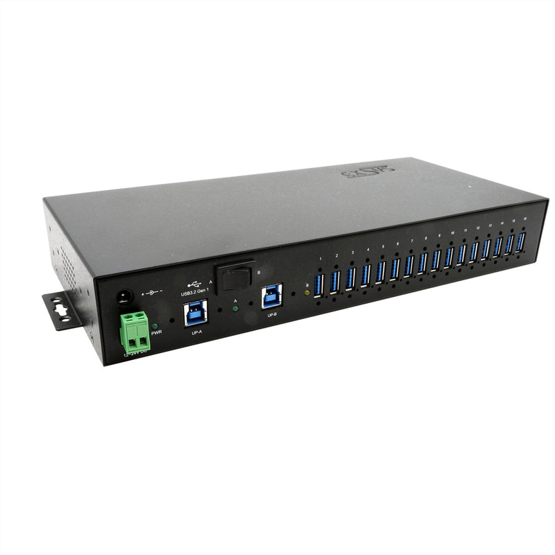 Exsys USB-Hub – 16 Anschlüsse, schnelle Datenübertragung
