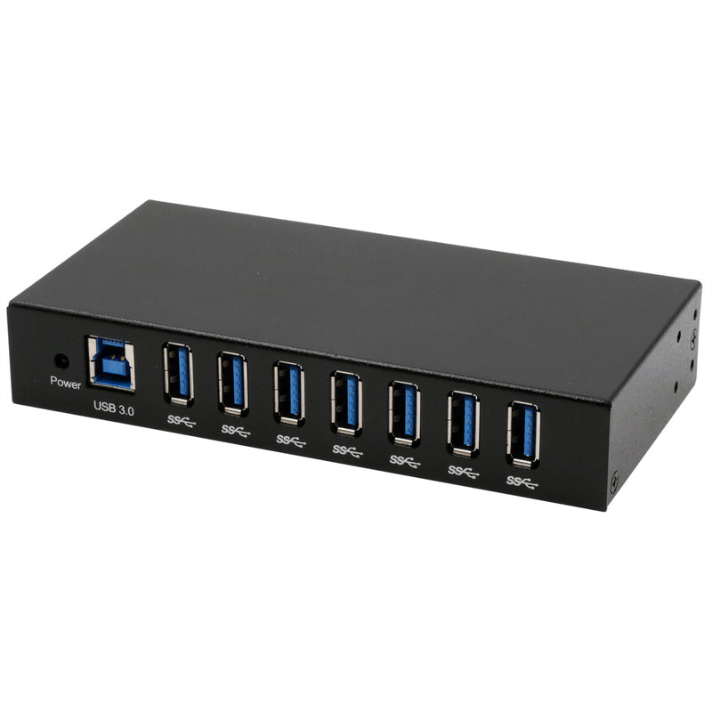 Exsys 7-Port USB-Hub – Robustes Design, ESD-Schutz