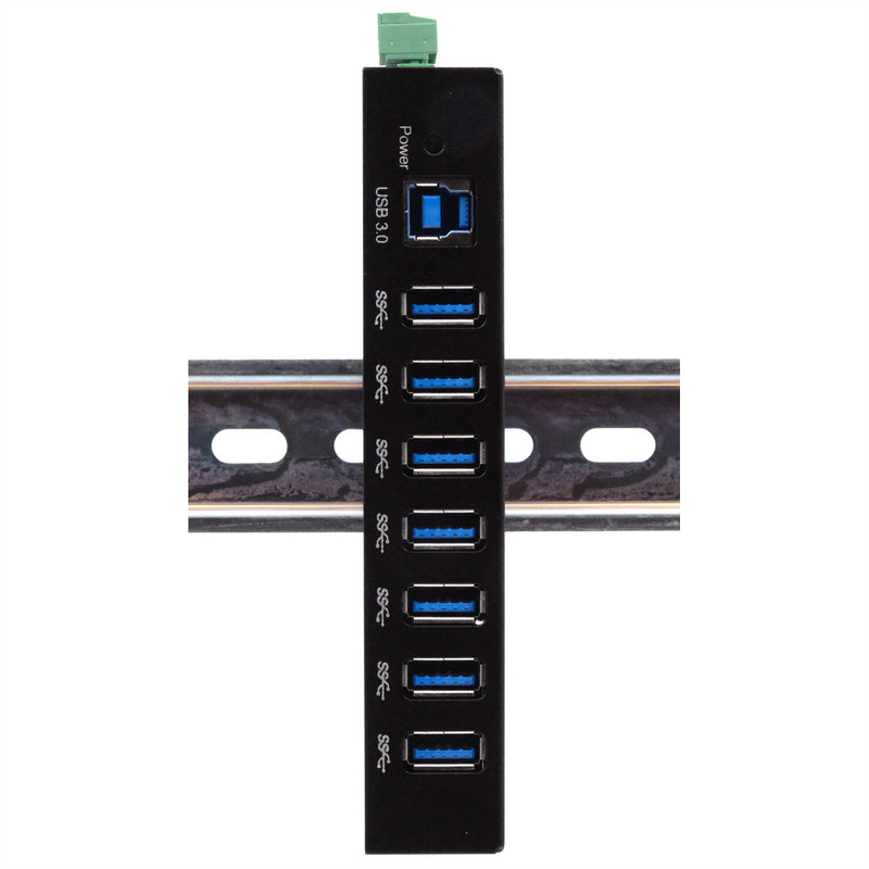 Exsys 7-Port USB-Hub – Robustes Design, ESD-Schutz