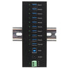 EXSYS USB-Hub – 10 Ports, robuster Schutz
