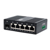 Exsys 5-Port Gigabit Switch – PoE+ für einfache Netzwerkverwaltung