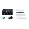 Exsys 5-Port Gigabit Switch – PoE+ für einfache Netzwerkverwaltung
