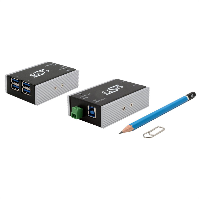 Exsys USB-Hub – 4 Anschlüsse, robuster Metallbau