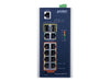 PLANET Industrial Switch – 8 PoE+ Ports, Wandmontage möglich