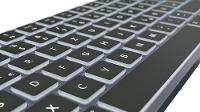 LOGIC-KEYBOARD Titan Tastatur – USB & Bluetooth, Hintergrundbeleuchtung