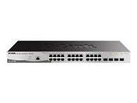 D-Link Managed Switch – 24 Gigabit Ports, 4 SFP-Ports