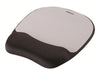 Fellowes Mauspad mit Handgelenkauflage – Memory Foam, rutschfest