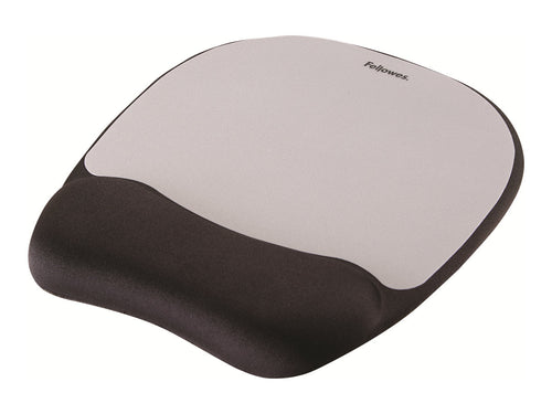 Fellowes Mauspad mit Handgelenkauflage – Memory Foam, rutschfest