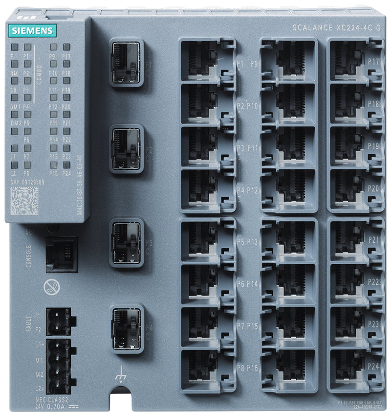 Siemens Netzwerk-Switch – 24 Ports für zuverlässige Verbindungen