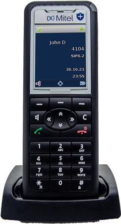 Mitel Schnurloses Handgerät – Antimikrobiell, Bluetooth-fähig