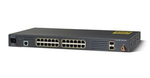 Cisco Netzwerk-Switch – 24 Anschlüsse, Desktop-Format