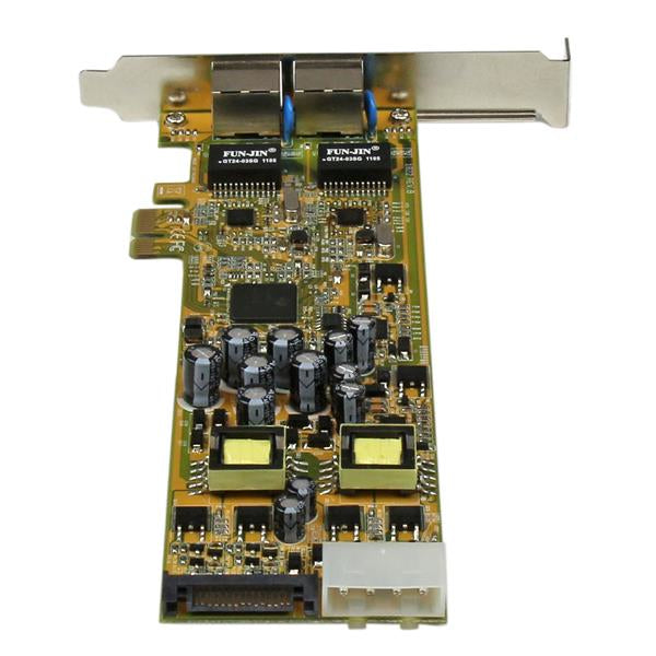 StarTech Dual-Port Netzwerkkarte – Gigabit Ethernet, PoE-Unterstützung