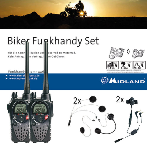 MIDLAND G9 Pro Bikerset – Kommunikation für Jet- & Integralhelme