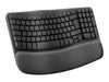 Logitech Ergonomische Tastatur – Kabellos, komfortables Design