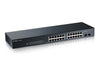 Zyxel 24-Port Netzwerk-Switch – Lüfterlos, für kleine Unternehmen