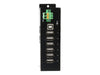Exsys USB-Hub – 6 Ports, robustes Metallgehäuse