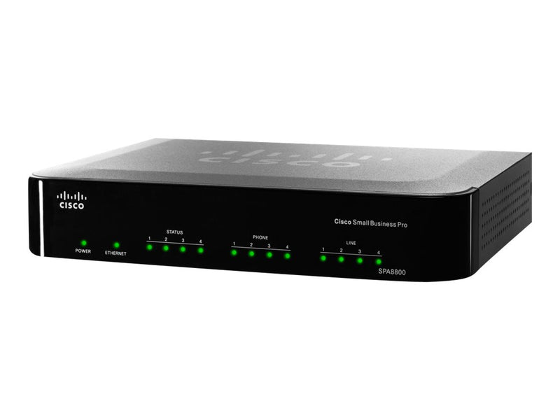 Cisco VoIP-Gateway – 4 Telefon- und 4 Netzanschlüsse