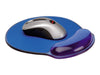 SECOMP Mauspad – Mit Handauflage, transparent blau