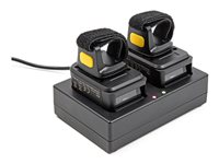 DELOCK Ringbarcode-Scanner – 1D & 2D, Bluetooth, Ladestation