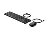 HP Tastatur-Maus-Set – Vollgröße, USB-Anschluss