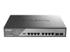 D-Link 10-Port Gigabit Switch – Für Überwachung, PoE++ Unterstützung