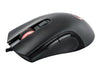 QPAD Gaming-Maus – Ergonomisch, 12.000 dpi, RGB-Beleuchtung