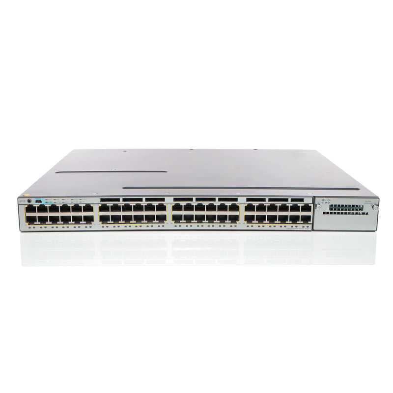 Cisco Netzwerk-Switch – 48 Anschlüsse, stapelbar, PoE