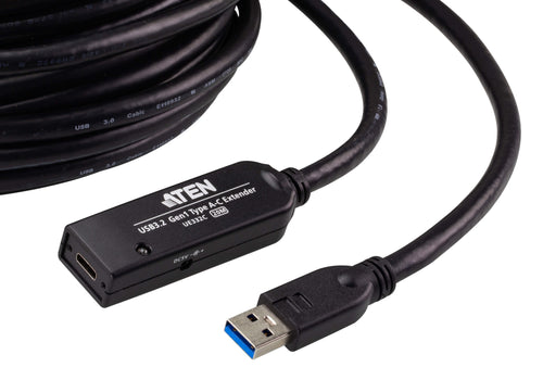 ATEN USB 3.2 Verlängerungskabel – 20 m, Typ A zu Typ C