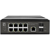 Levelone Industrie-PoE+ Switch – 8 Ports, 2.5G Geschwindigkeit