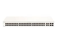 D-Link 52-Port Gigabit Switch – Cloud-Verwaltung, leise ohne Lüfter