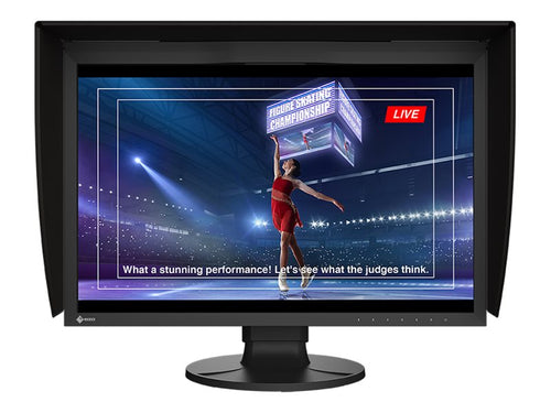 EIZO ColorEdge Monitor – 24" IPS, integrierter Kalibrierungssensor