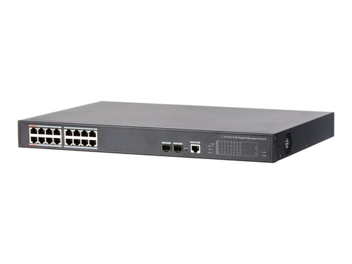 Dahua 16-Port Gigabit Switch – PoE+ für Netzwerkgeräte