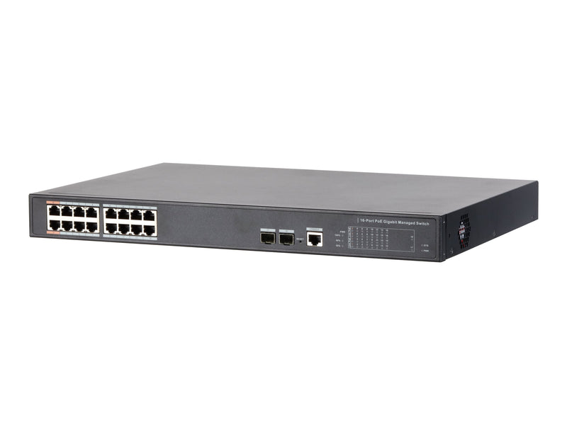 Dahua 16-Port Gigabit Switch – PoE+ für Netzwerkgeräte