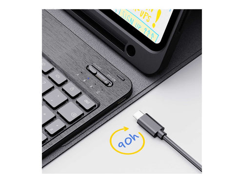 Inateck Kabellose Tastatur – Schutz & abnehmbare Hülle