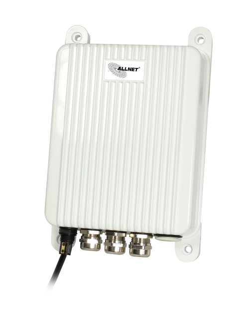 ALLNET Outdoor-Switch – 3x PoE+, wetterfest, lüfterlos
