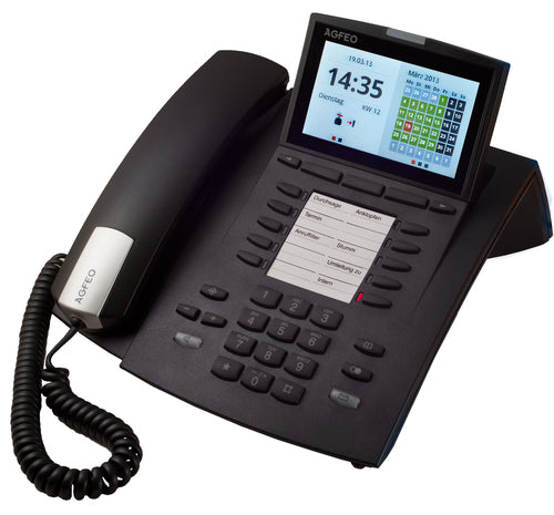 Agfeo Systemtelefon ST45 – Großes Farbdisplay, Konferenzfähig