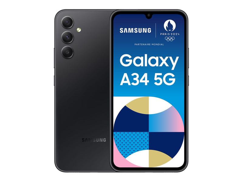 Samsung Galaxy A34 Smartphone – 5G, wasserbeständig