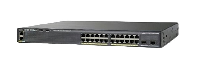 Cisco Switch – 24 Anschlüsse, stapelbar, für Unternehmensnetzwerke