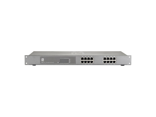 LevelOne 16-Port Gigabit Switch – PoE+ für einfache Netzwerke