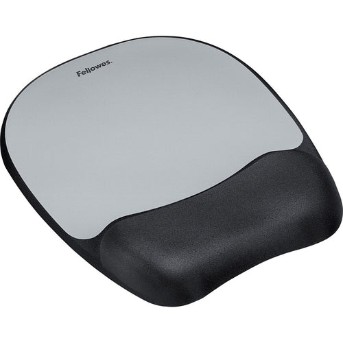 Fellowes Mauspad mit Handgelenkauflage – Memory Foam, rutschfest