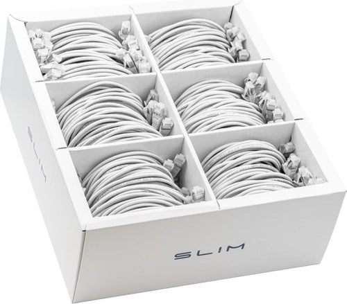 Wirewin Netzwerkkabel – 10 Gigabit, 1m, weiß