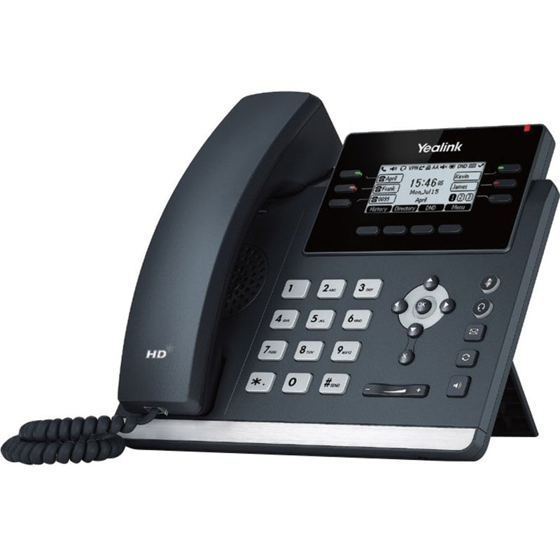 Yealink VoIP-Telefon – HD Voice, 6 Leitungen