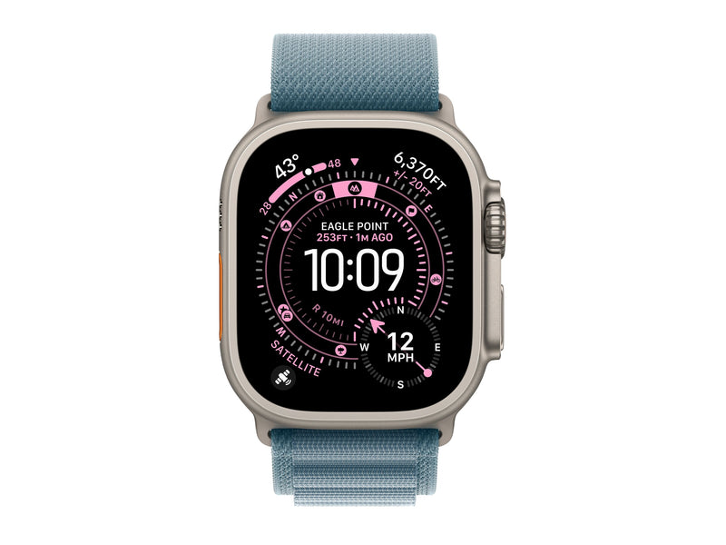Apple Watch Ultra 3 – Robustes Titangehäuse, GPS für Abenteuer
