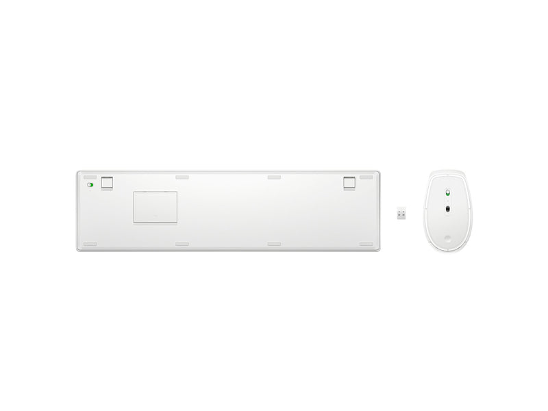 HP Kabelloses Tastatur-Maus-Set – Flaches Design, 3-Zonen-Layout